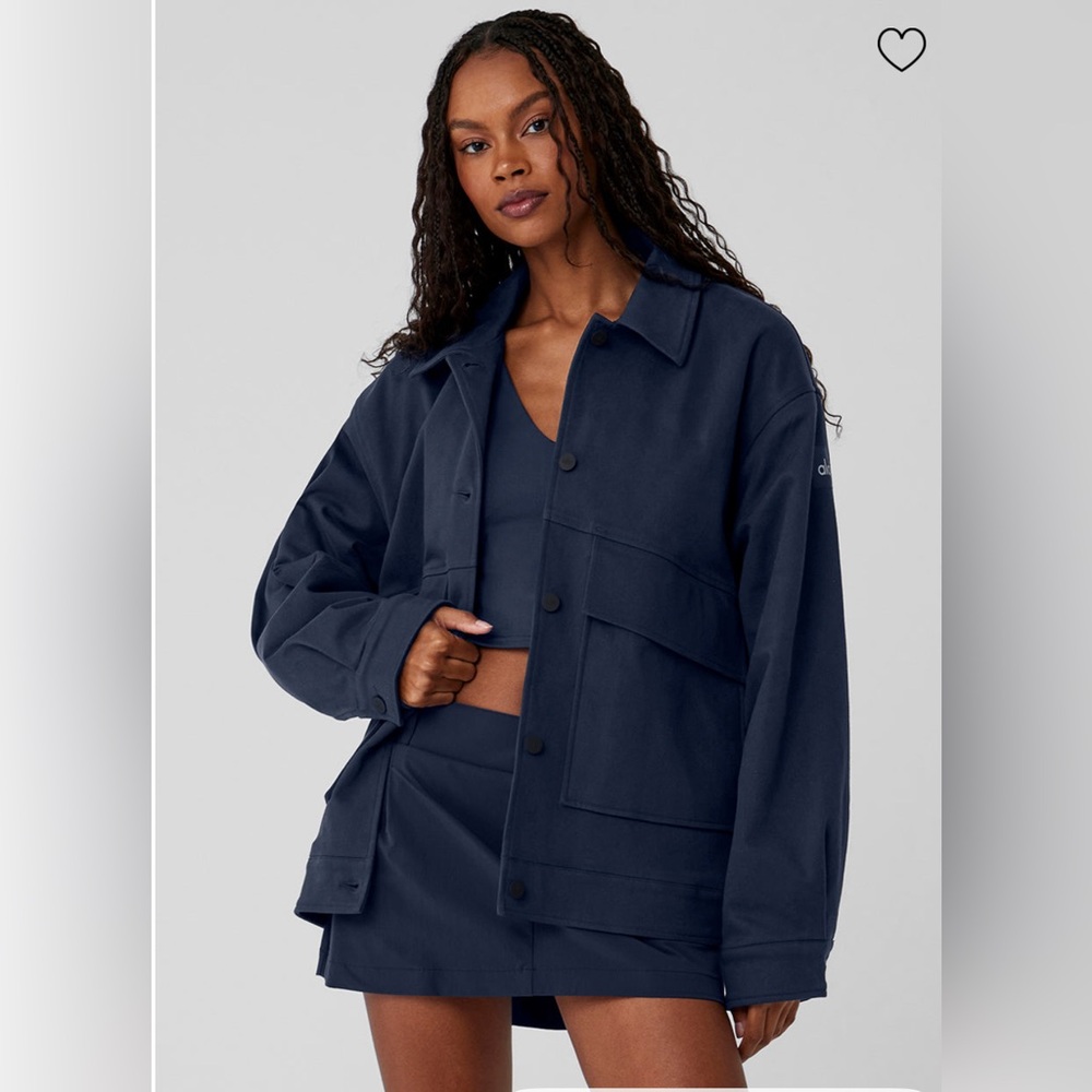 Alo Yoga Unisex One Up Jacket - Navy
